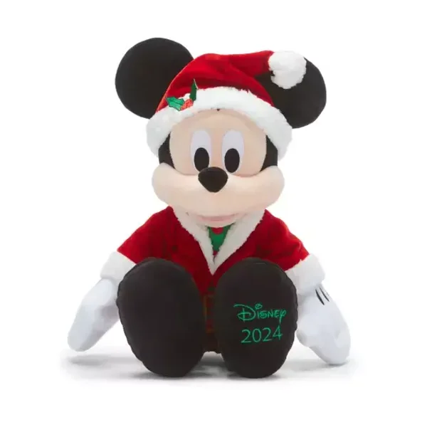 Knuffel kerst Mickey 2024