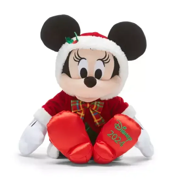 Knuffel kerst Minnie 2024