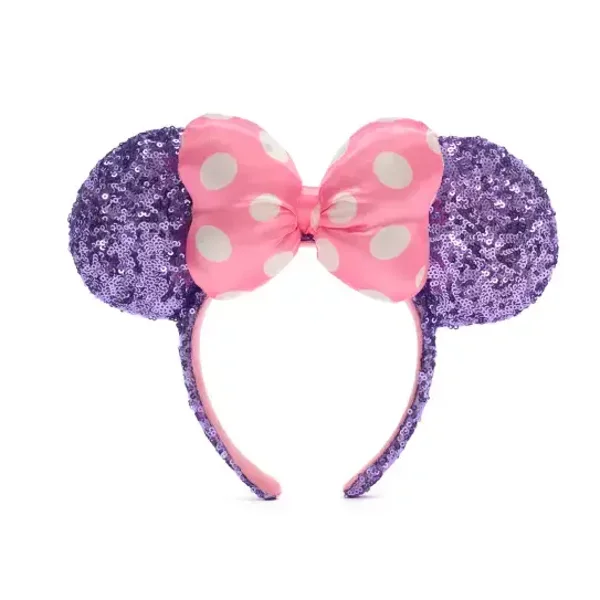 Oren Minnie Mouse paars/roze