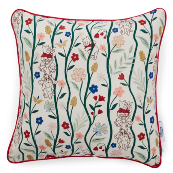 Kussen Winnie the Pooh and friends flowers