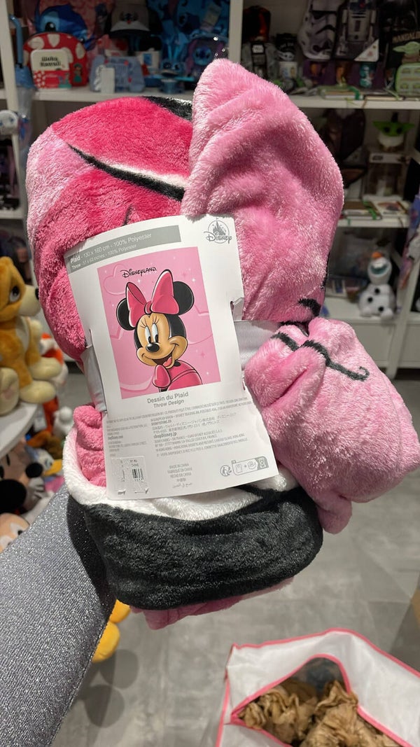 Deken Minnie Mouse Disneyland