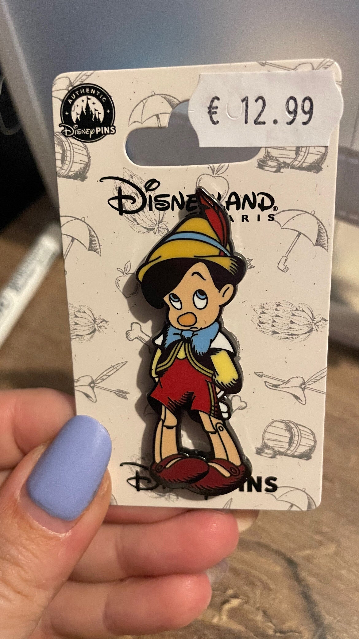 Pin Pinokkio Pinocchio