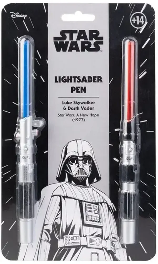 Set 2 Lightsaber pennen star wars