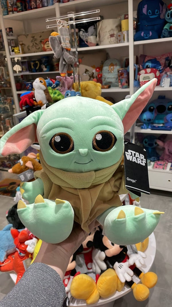 Knuffel Grogu baby yoda mandalorian bigfeet