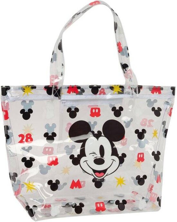 Strandtas Mickey Mouse transparant
