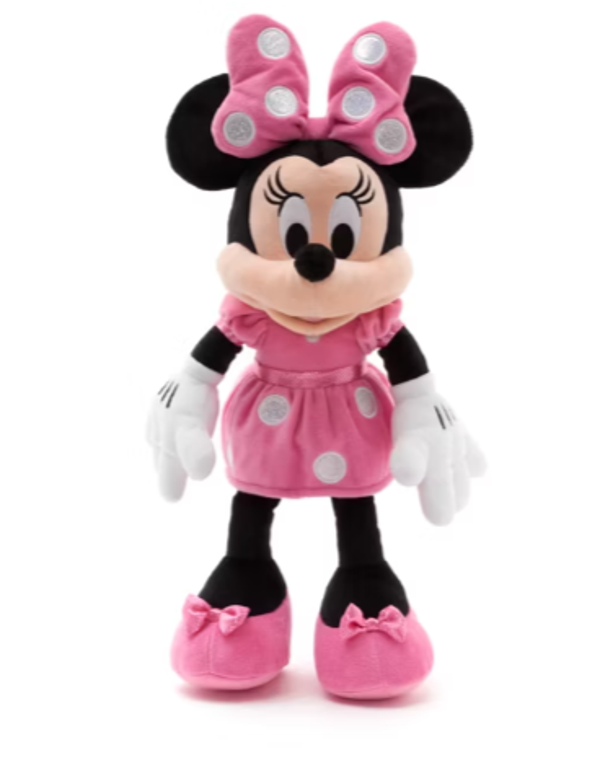 Knuffel Minnie Mouse medium pink