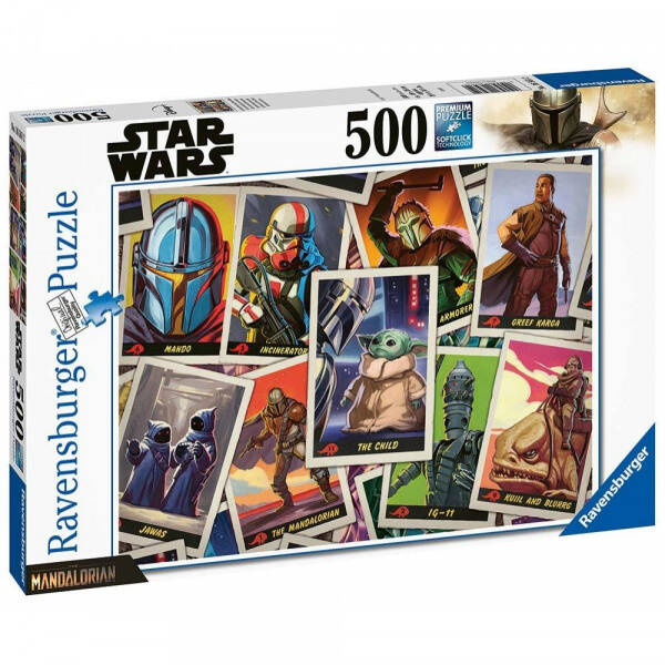 Puzzel star wars mandalorian baby yoda 500 stukken