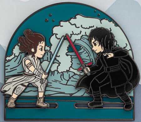 Loungefly pin Star wars Kylo Ren en Rey