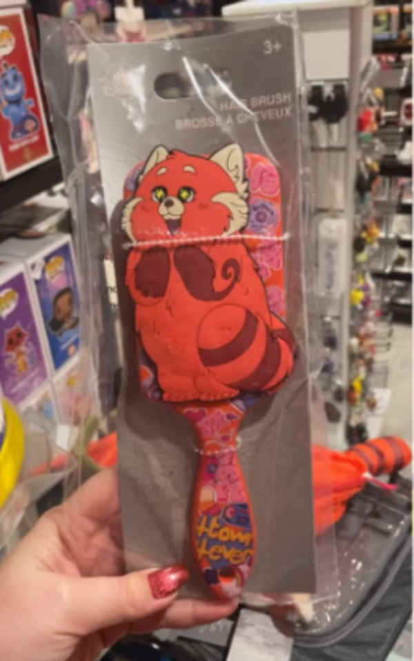 Haarborstel Turning Red