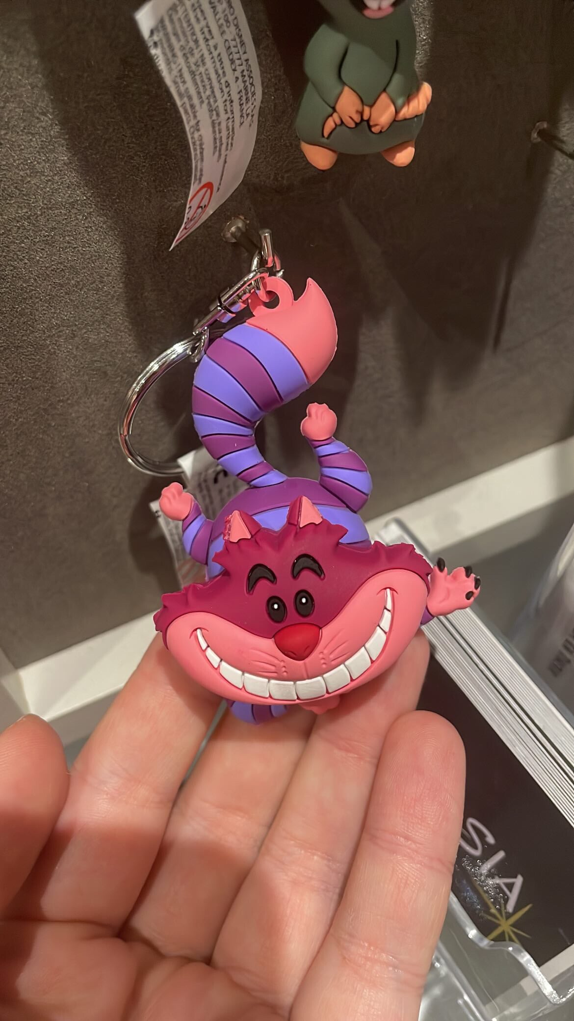 Sleutelhanger Cheshire cat alice in wonderland