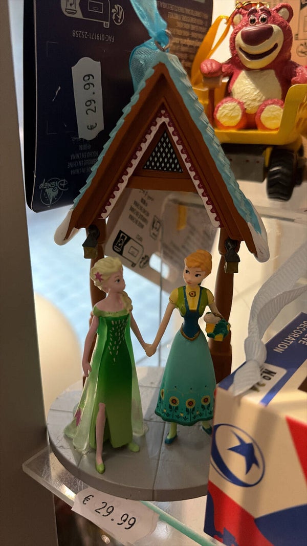 Kerstornament frozen fever