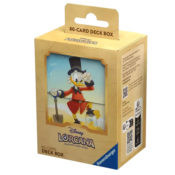 Lorcana “into the inklands” DECKBOX Dagobert Duck