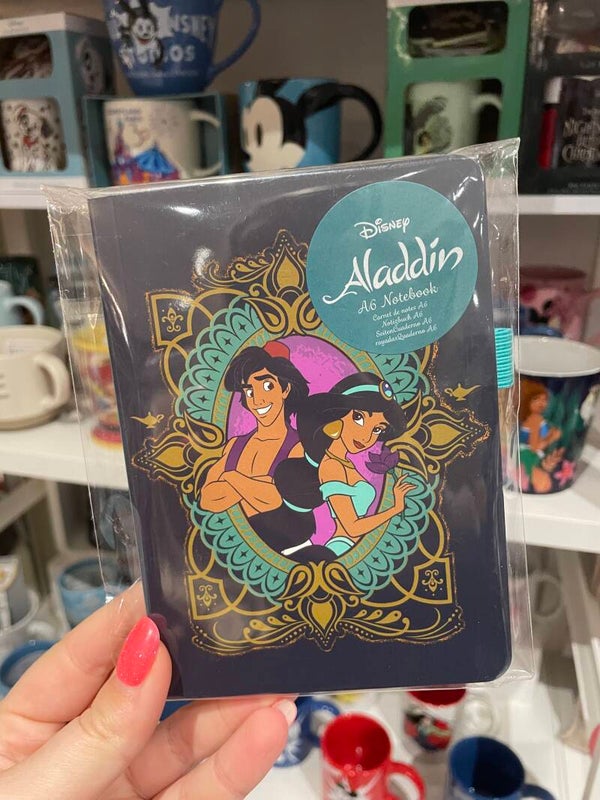 Notitieboekje Aladdin en Jasmine