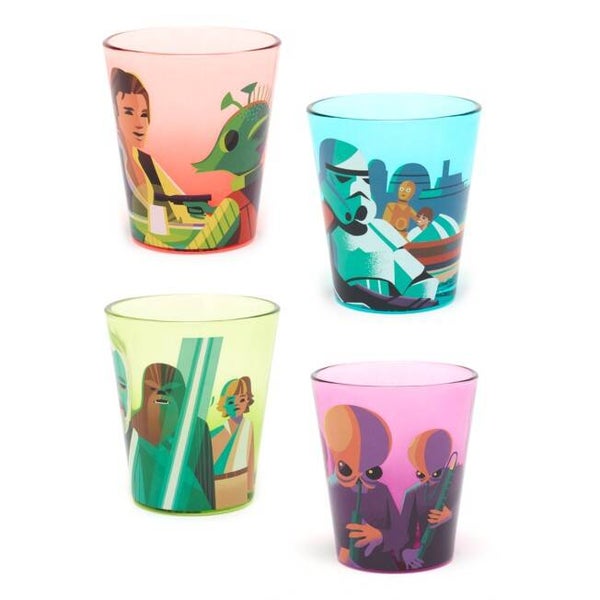 Glazenset 4 glazen star wars