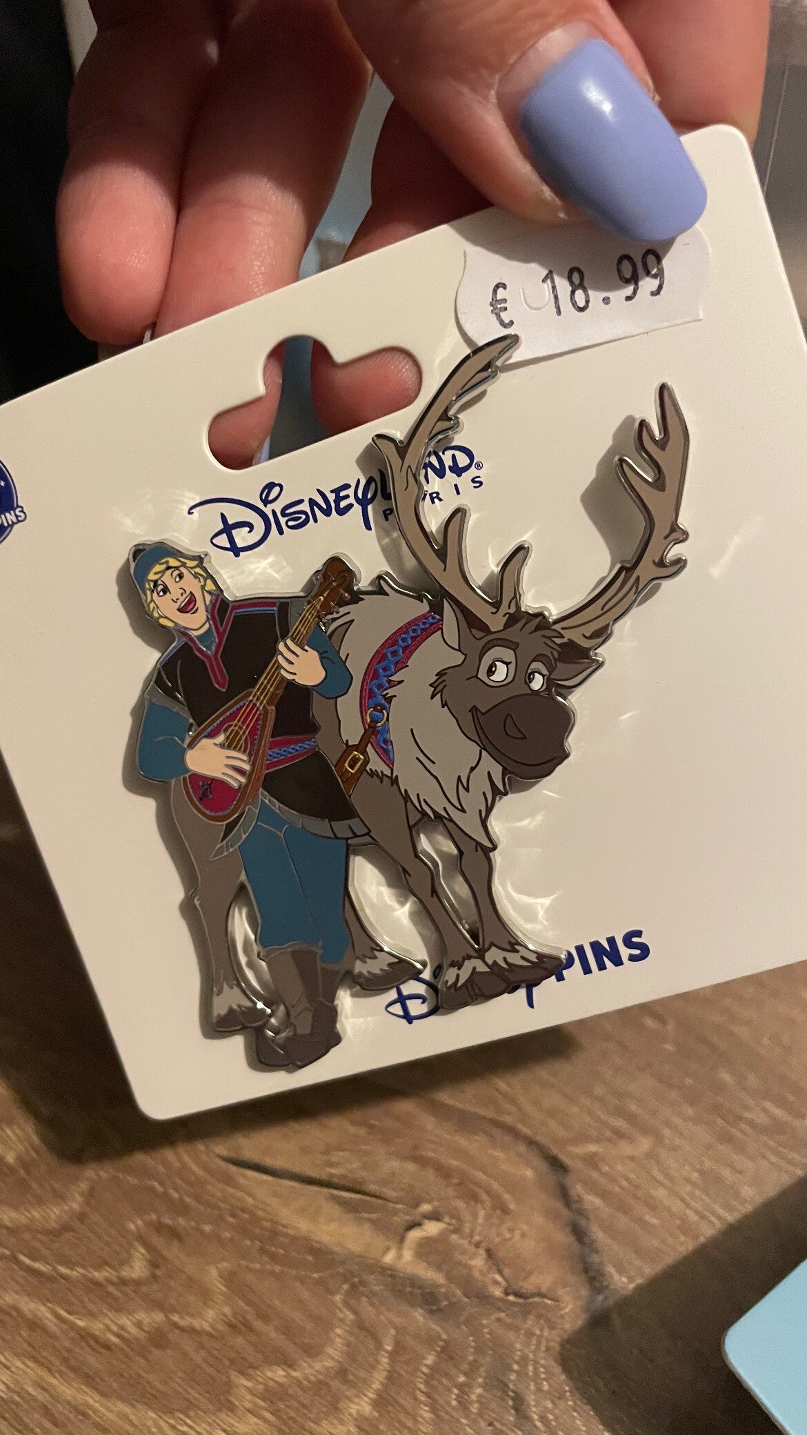 Pin Sven en Kristoff frozen