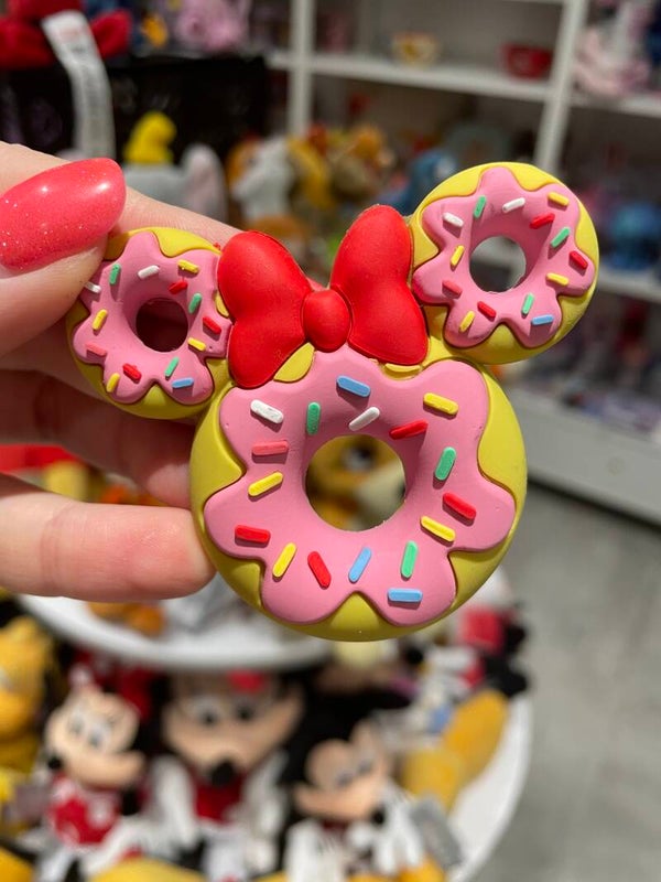 Magneet donut Minnie Mouse