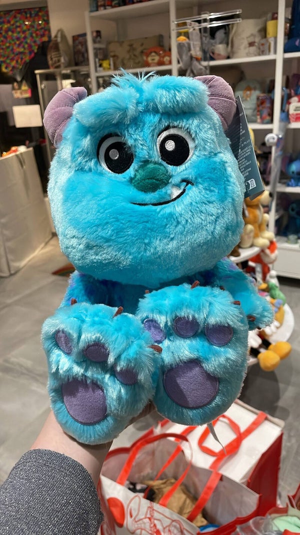 Knuffel Sulley Monsters inc bigfeet