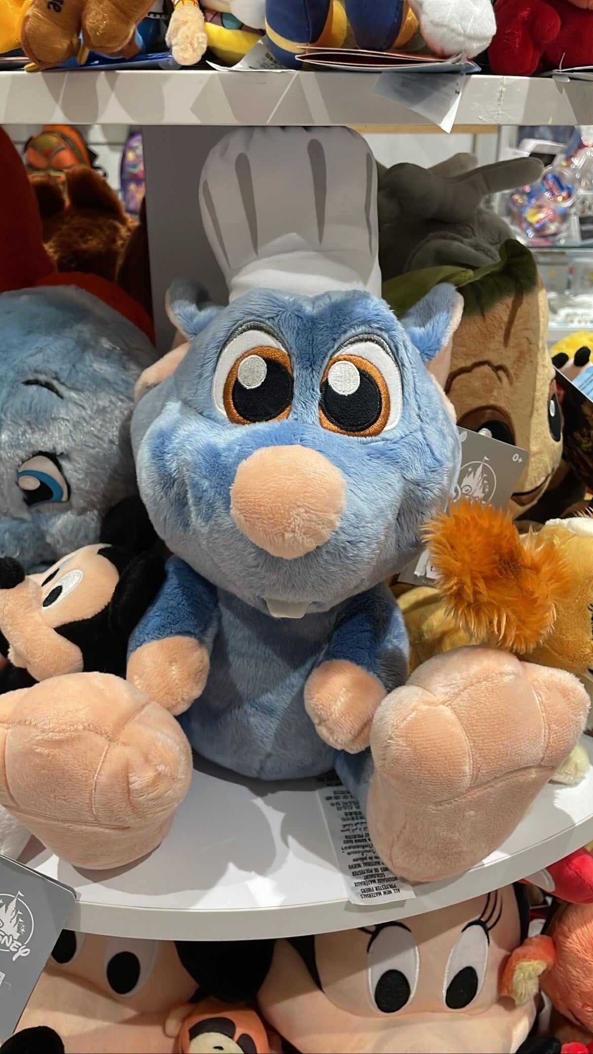 Knuffel Remy Ratatouille bigfeet