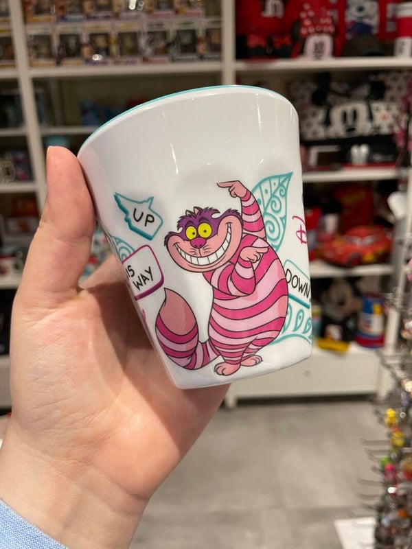 Bekertje Cheshire cat alice in wonderland