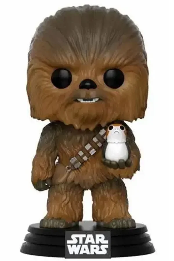 Funko Pop! Chewbacca en Porg 195