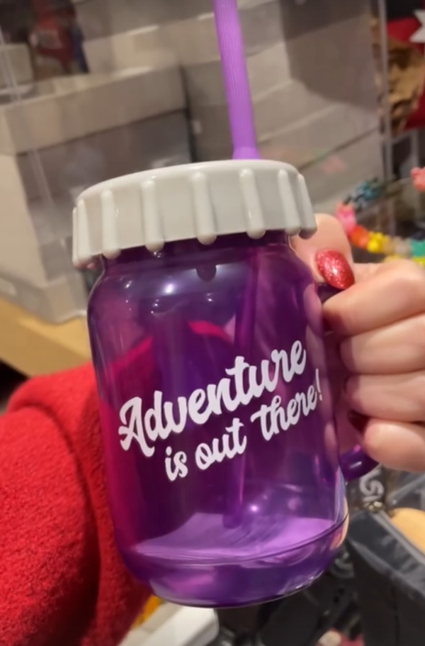 Drinkbeker met rietje UP!