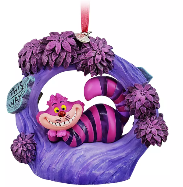 Kerstornament Cheshire cat Alice in Wonderland