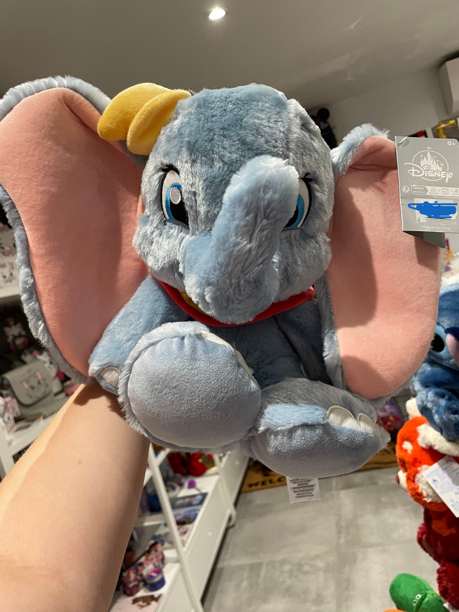 Knuffel Dumbo bigfeet