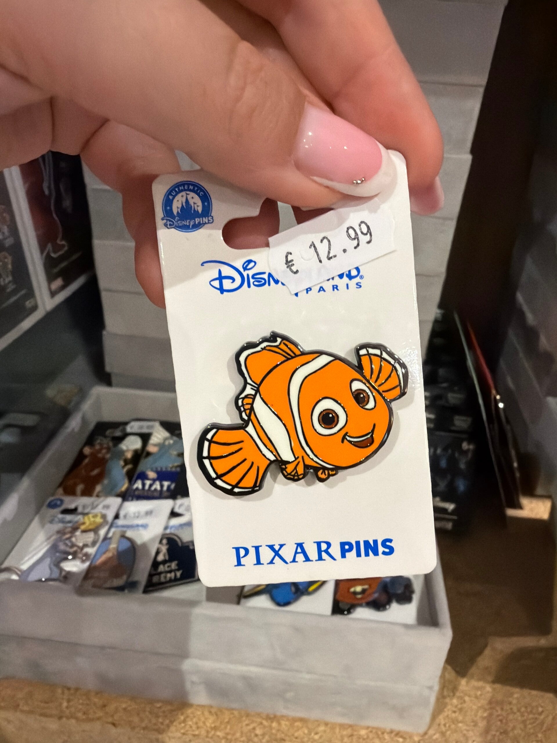 Pin finding Nemo