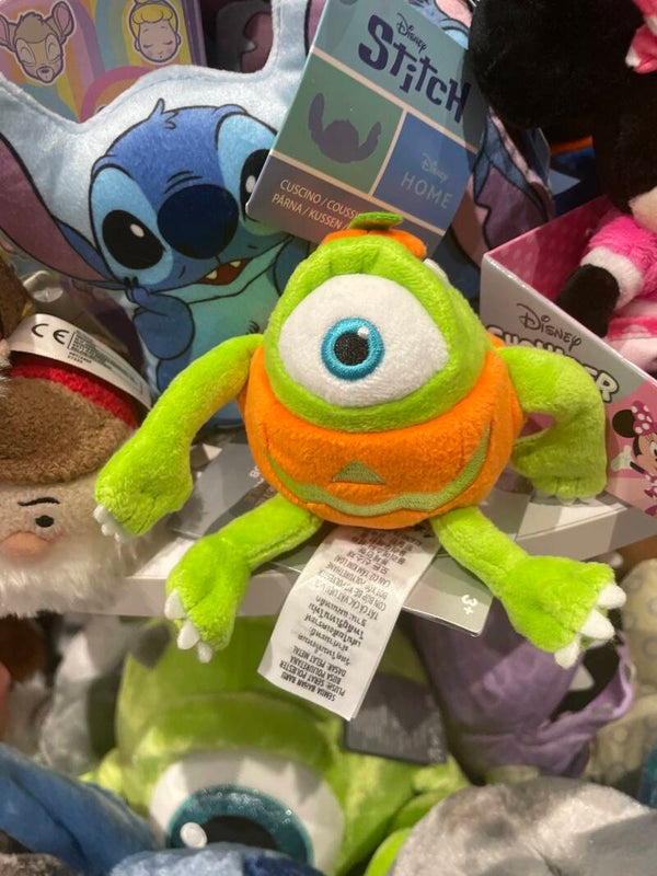 Schouderknuffel Mike Wazowsky Monsters Inc Halloween pumpkin