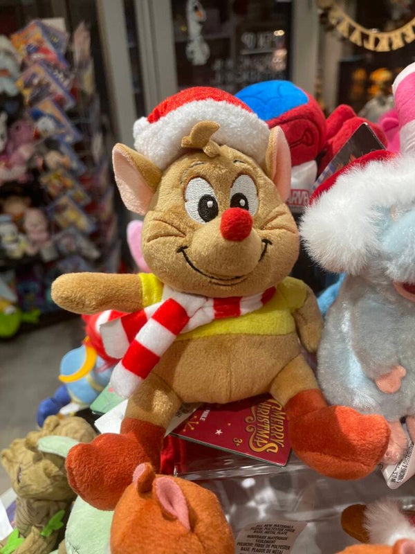 Schouderknuffel Gus Assepoester Cinderella kerst