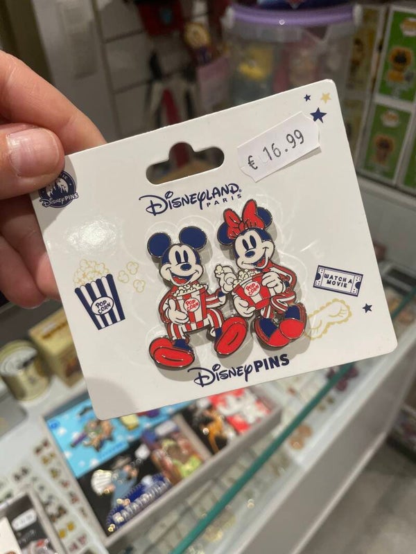 Pin sleepover Mickey en Minnie