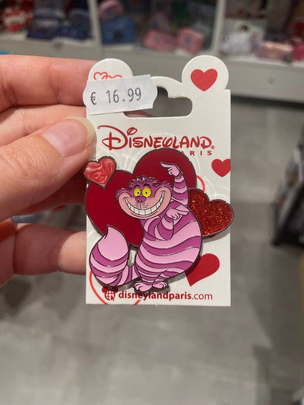 Pin cheshire cat hartje