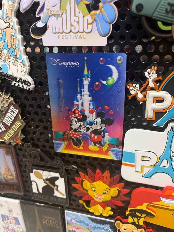 Magneet hologram Mickey en Minnie
