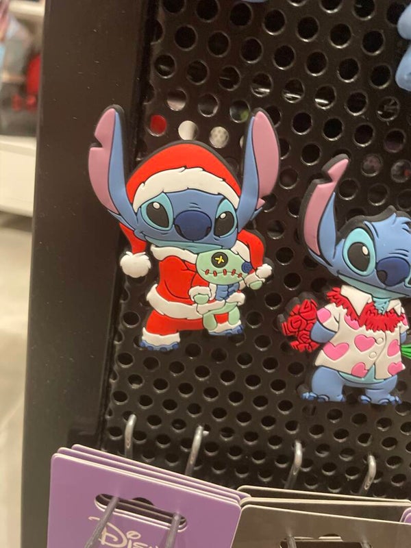 Magneet Stitch kerstman