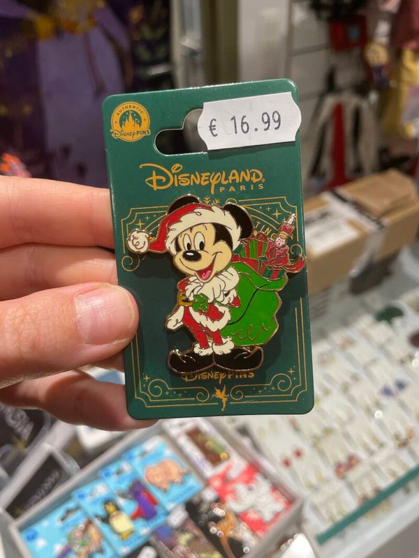 Pin Mickey Mouse kerst