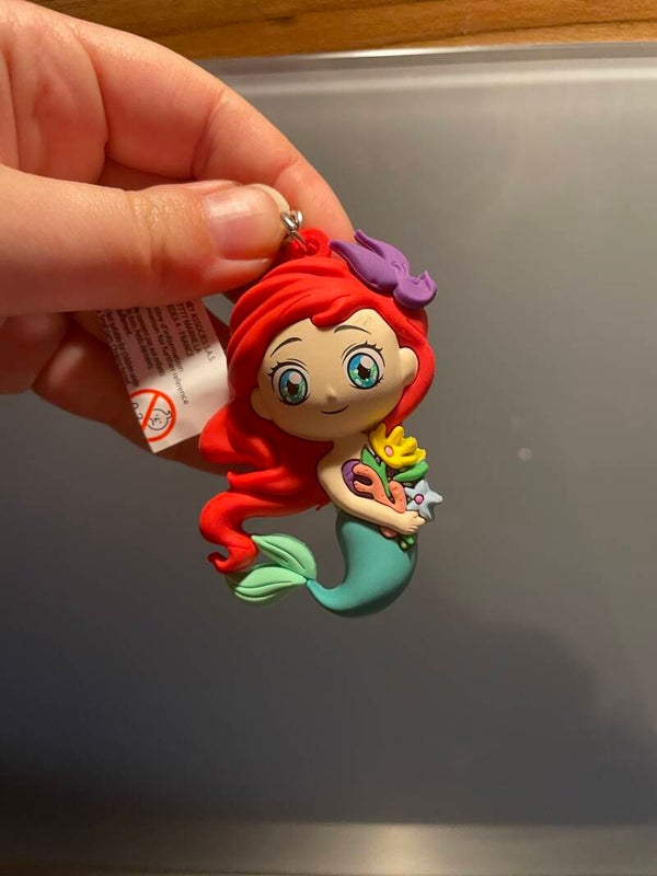 Sleutelhanger Ariël kleine zeemeermin 2