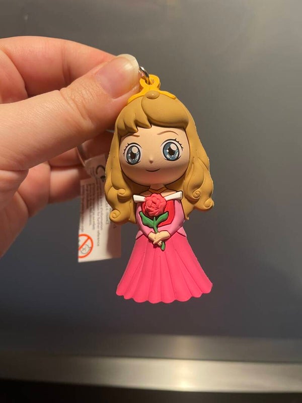 Sleutelhanger Doornroosje Aurora Sleeping beauty 2