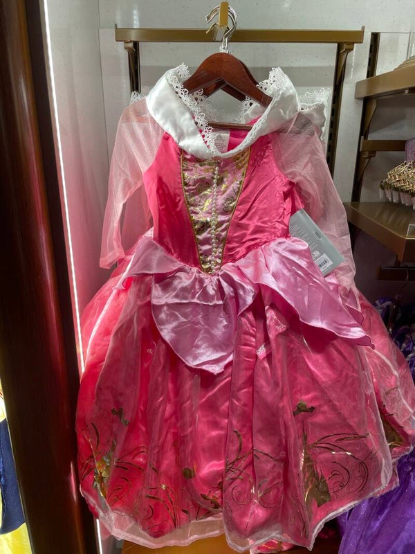 Prinses jurk Aurora Doornroosje sleeping beauty