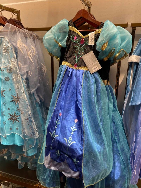Prinses jurk Anna Frozen