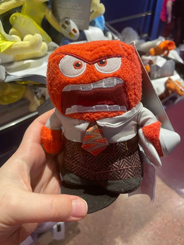 Schouderknuffel anger inside out