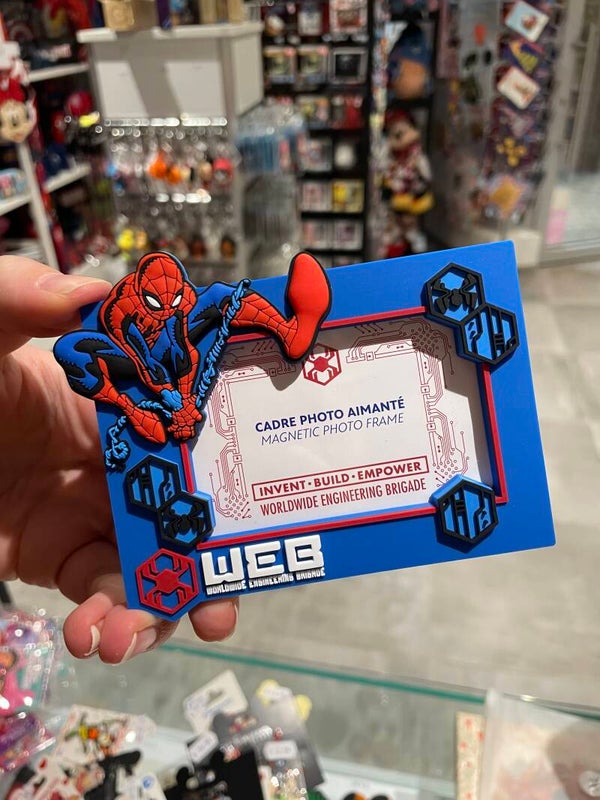Magneet foto kader Spiderman Web