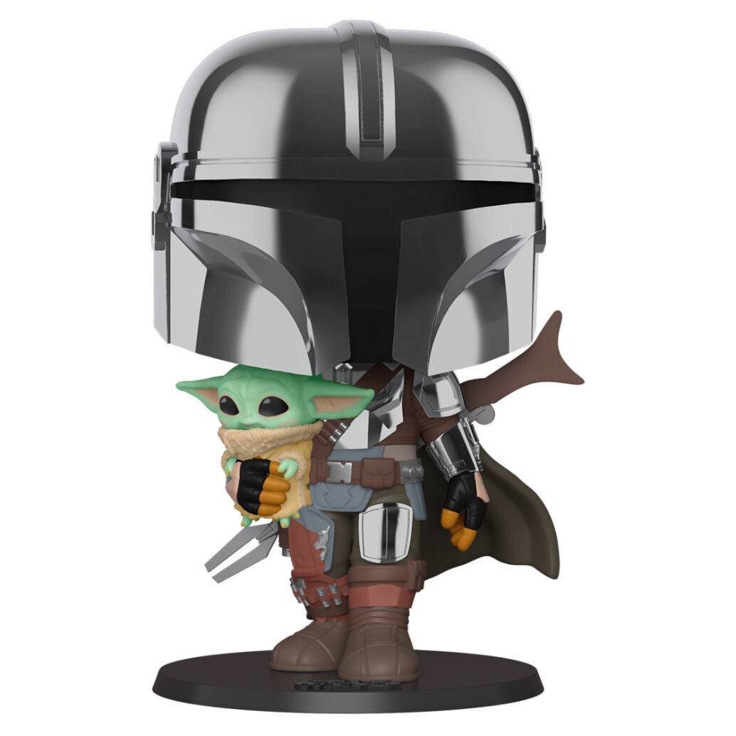 Funko Pop! The mandalorian with the child 380 25cm