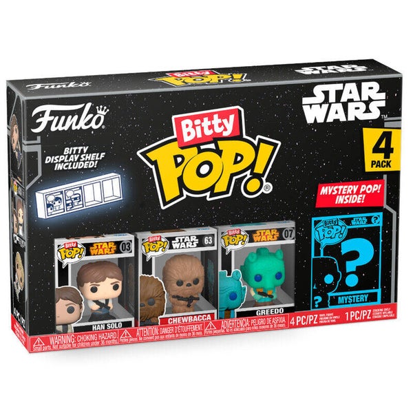 Bitty Pop! 4 pack Star Wars Han Solo