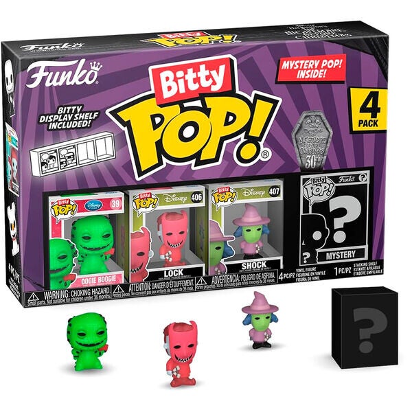 Bitty Pop! 4 pack Nightmare before christmas Oogie boogie