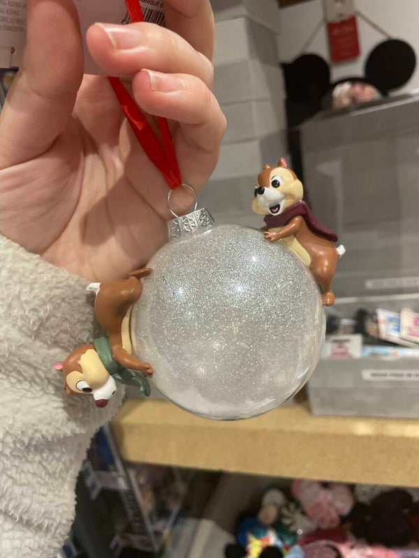 Kerstornament Knabbel en Babbel bol