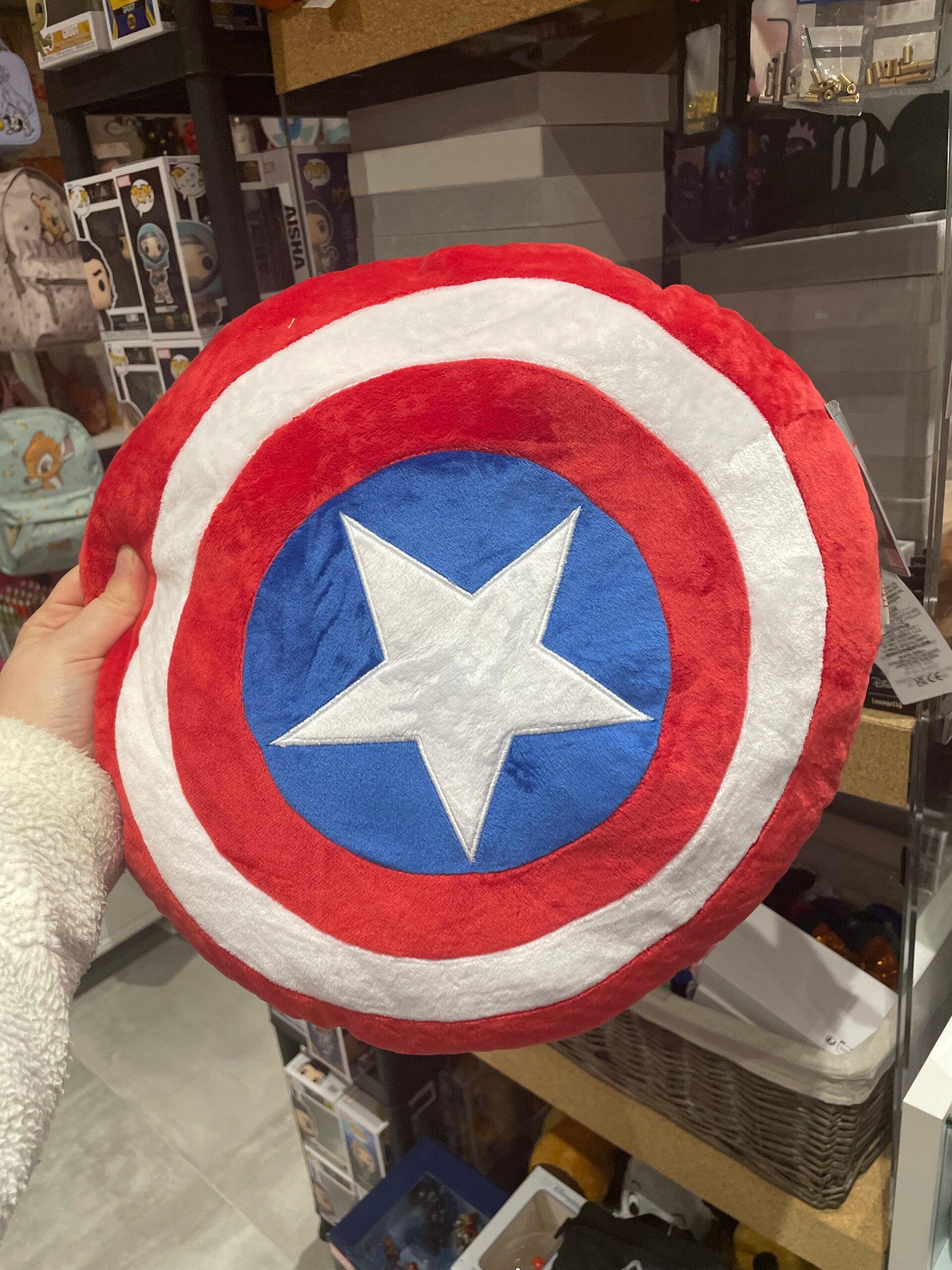 3D kussen Captain America