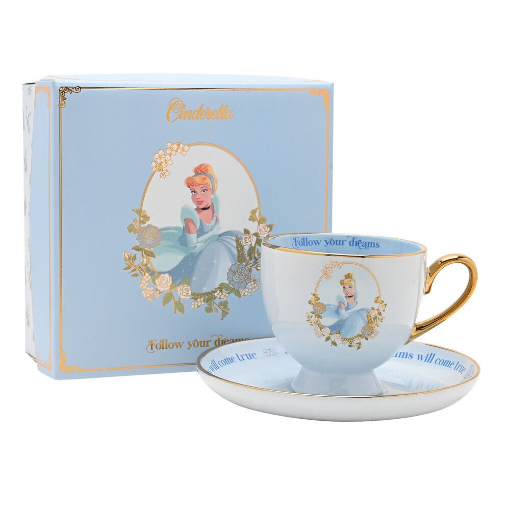 Theekop set Assepoester Cinderella