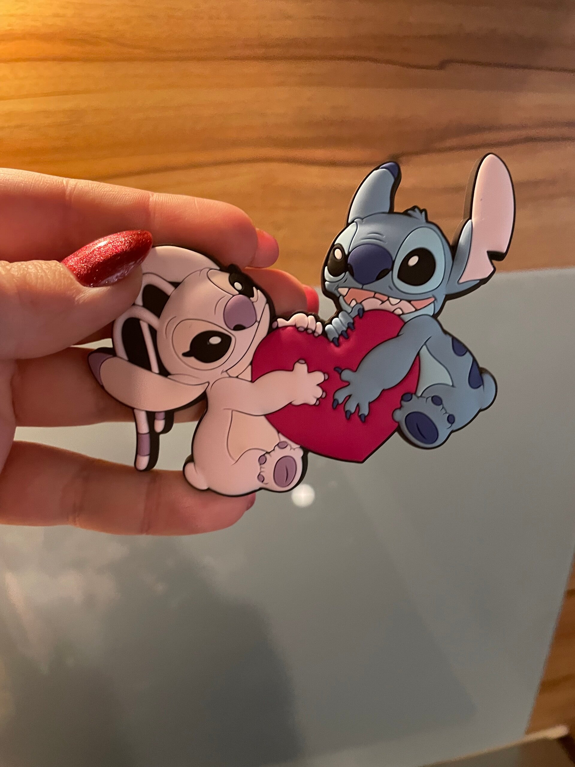 Magneet Angel en Stitch