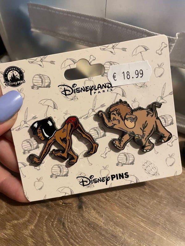 Pin Jungle book Mowgli en Hathi jr.