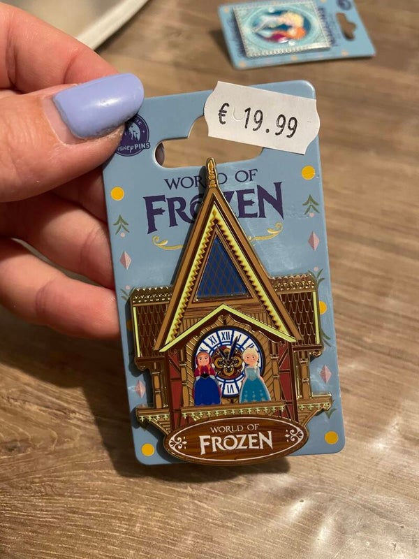 Pin klok Arendelle frozen